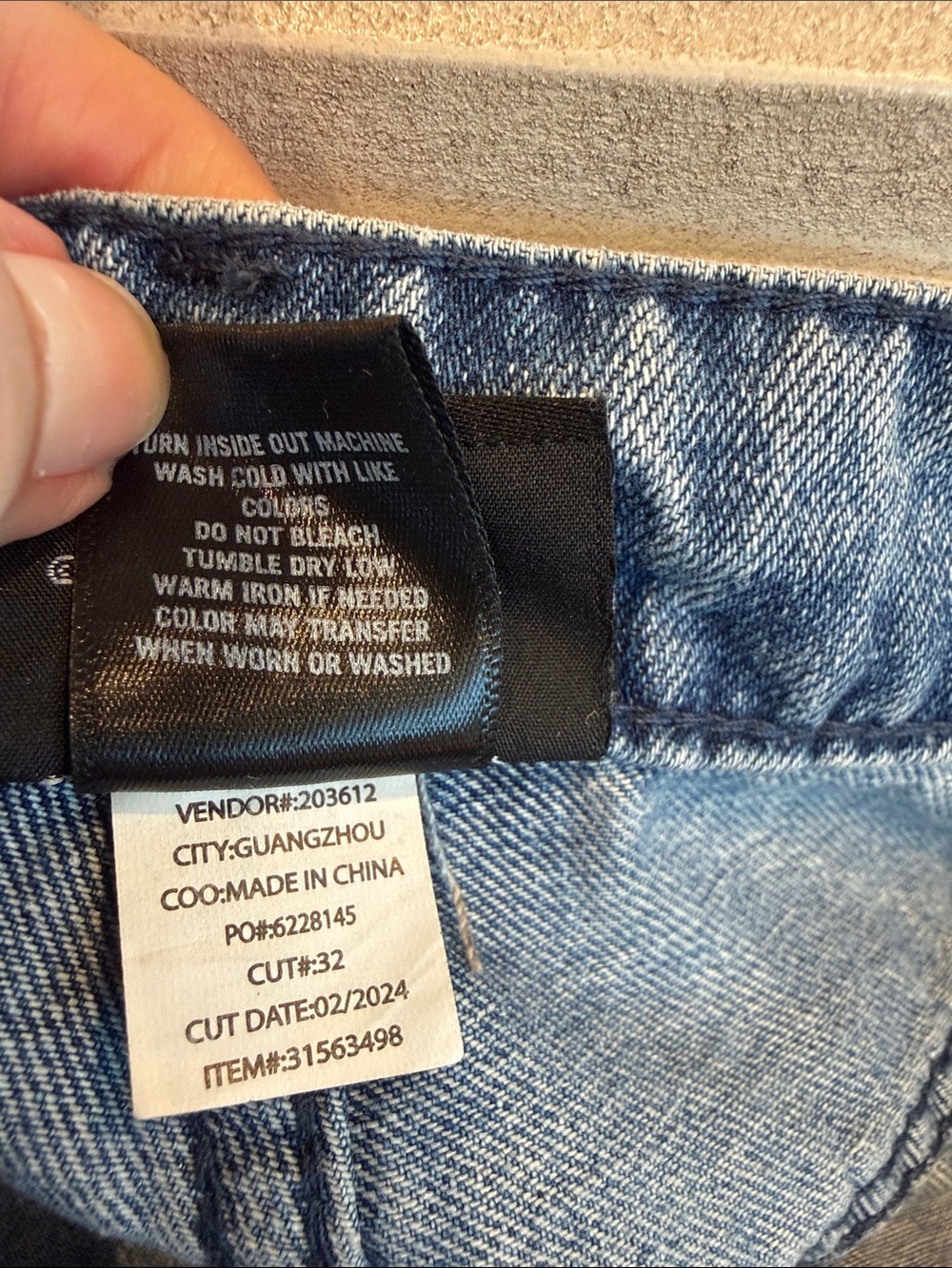 South Park Jeans Wide Leg Baggy Skater Juniors Size 17 Rare Y2K-era Pop Culture - Picture 7 of 7
